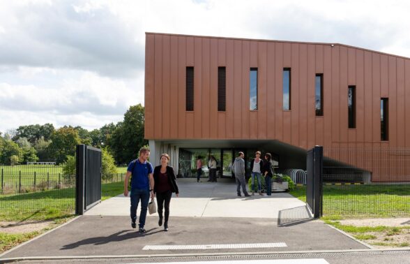 Entrée de l'IFSI du Rouvray