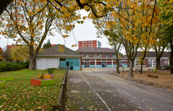 Entrée de l'école maternelle Ferdinand Buisson