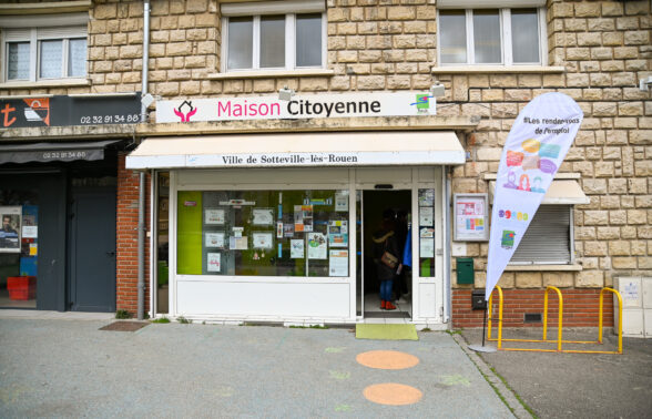 Façade de la maison citoyenne Ferdinand Buisson