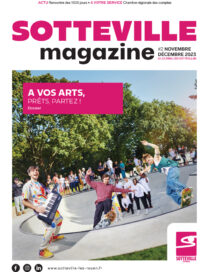 Couverture du Sotteville Magazine avec une photo du skatepark. - Agrandir l'image, fenêtre modale